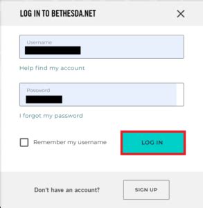 brstesda|bethesda log in.